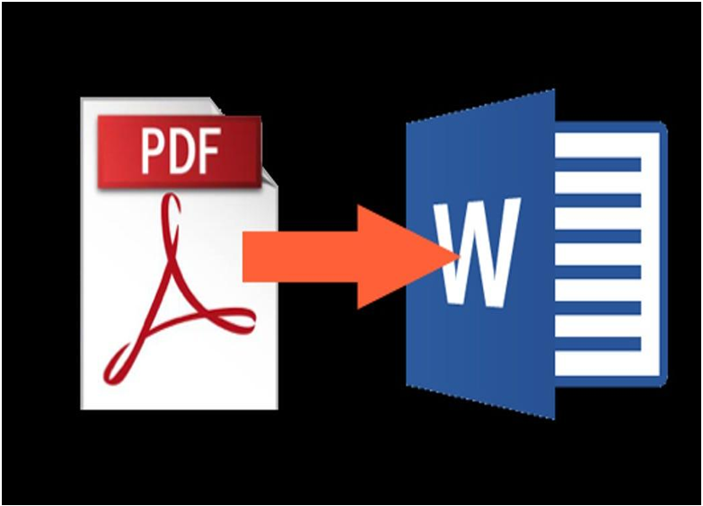 How to switch from PDF to Word