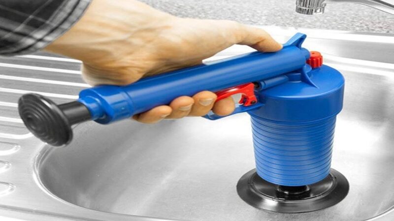 How effective is a high-pressure drain cleaner blaster  For clearing clogs ?